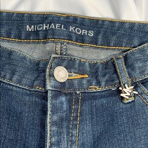Michael Kors Silver Studded Jeans Size 6